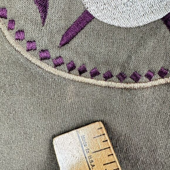 VTG Winona Golf Sweatshirt Mens XL Varsity Elbow Patch Sports Preppy USA Made* - Picture 8 of 13